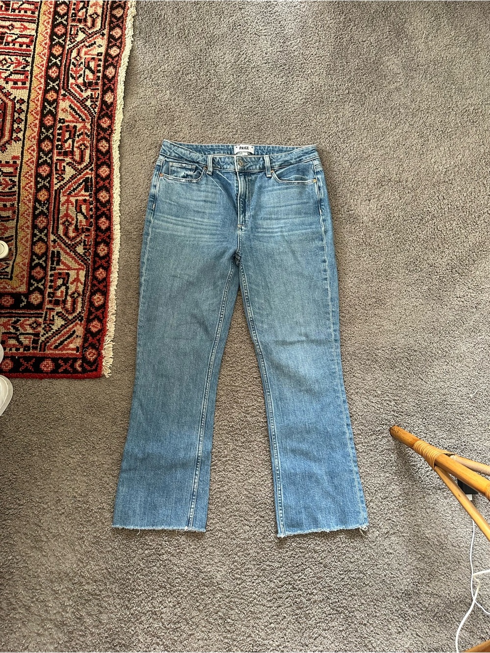 PAIGE Colette Crop Flare Jeans